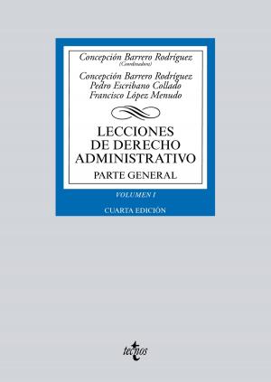 Cover of the book Lecciones de Derecho Administrativo by Enrique Álvarez Conde, Rosario Tur Ausina