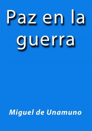 Cover of Paz en la guerra