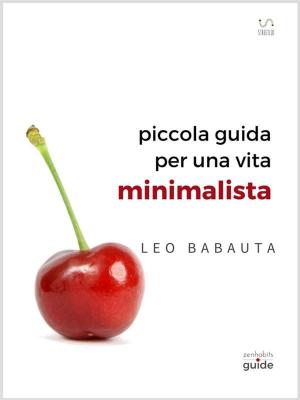 Cover of the book piccola guida per una vita minimalista by Lisette Schuitemaker