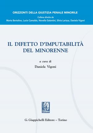 Cover of the book Il difetto d'imputabilità del minorenne by Patrizia Vipiana