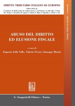 Book cover of Abuso del diritto ed elusione fiscale