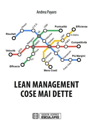 Book cover of Lean Management: Cose Mai Dette