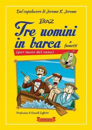 Book cover of Tre uomini in barca a fumetti