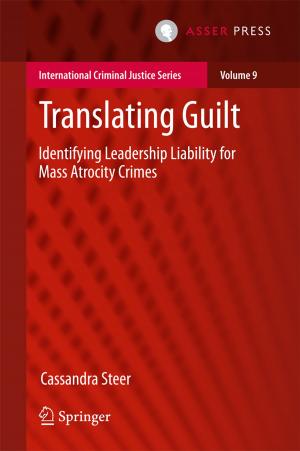 Cover of the book Translating Guilt by Simona Ţuţuianu