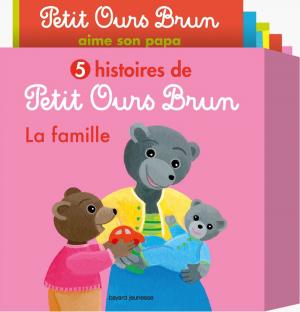 Cover of the book 5 histoires de Petit Ours Brun, la famille by Marie Aubinais, Charlotte LE BRETON