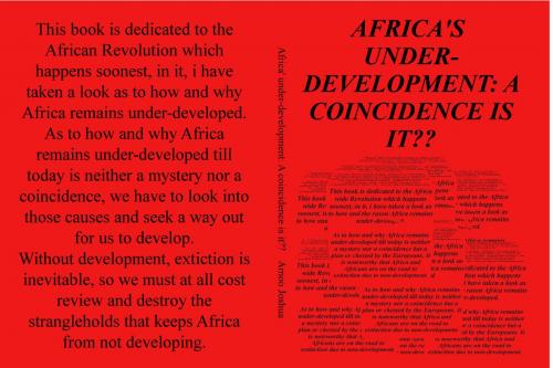 Cover of the book AFRICA'S UNDERDEVELOPMENT; A COINCIDENCE IS IT?? by Amoo Joshua, Amoo Joshua