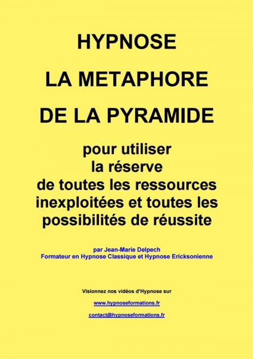 Cover of the book La métaphore de la Pyramide by Jean-Marie Delpech, Jean-Marie Delpech