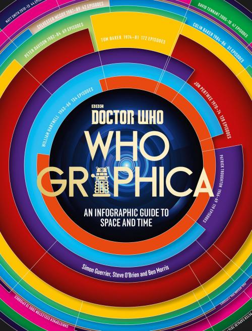 Cover of the book Doctor Who: Whographica by Simon Guerrier, Steve O'Brien, Ben Morris, Harper Design