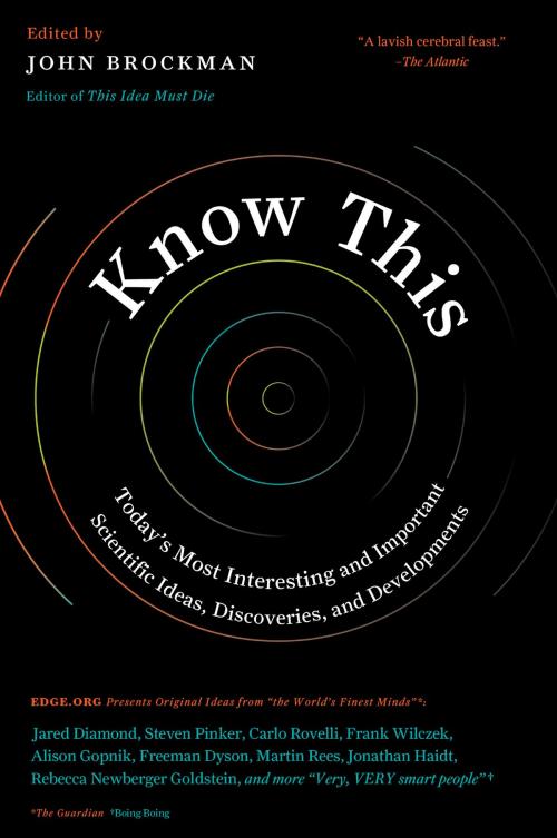 Cover of the book Know This by John Brockman, Harper Perennial
