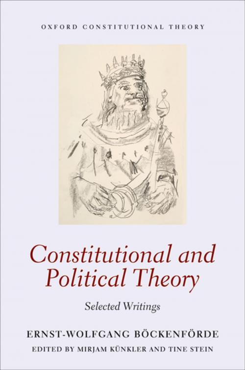 Cover of the book Constitutional and Political Theory by Ernst-Wolfgang Böckenförde, OUP Oxford