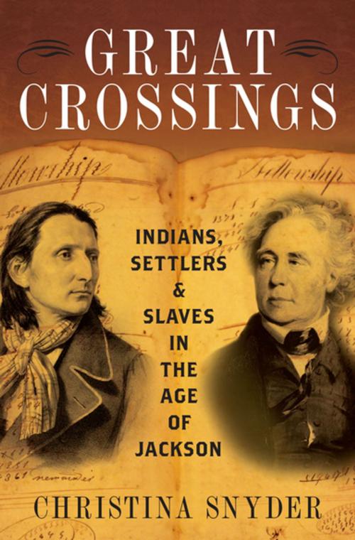 Cover of the book Great Crossings by Christina Snyder, Oxford University Press