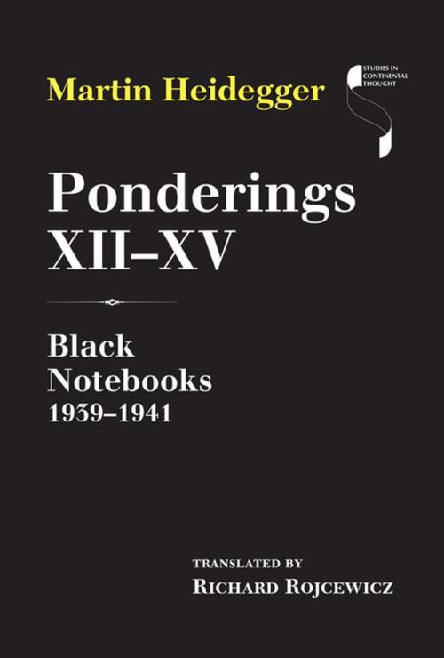 Cover of the book Ponderings XII–XV by Martin Heidegger, Indiana University Press