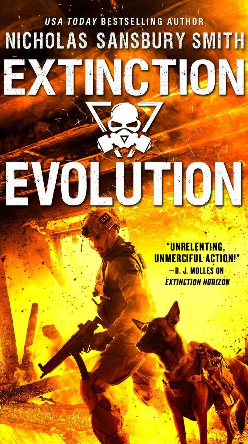 Cover of the book Extinction Evolution by Nicholas Sansbury Smith, Orbit