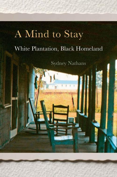 Cover of the book A Mind to Stay by Sydney Nathans, Harvard University Press