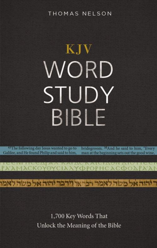 Cover of the book KJV, Word Study Bible, Ebook, Red Letter Edition by Thomas Nelson, Thomas Nelson