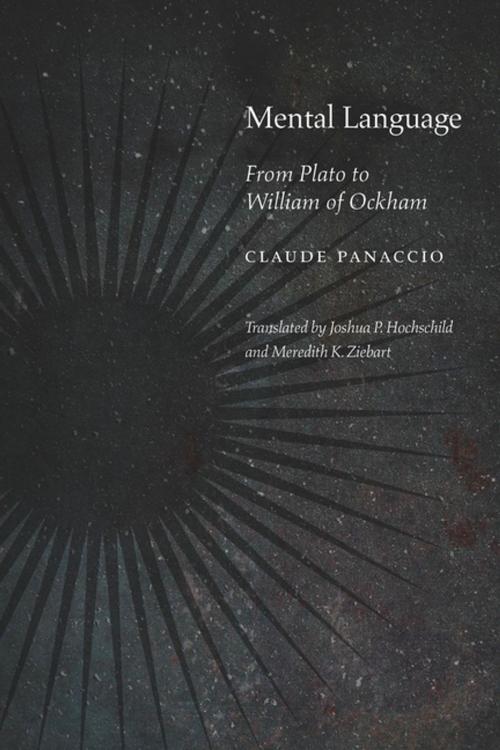 Cover of the book Mental Language by Claude Panaccio, Fordham University Press