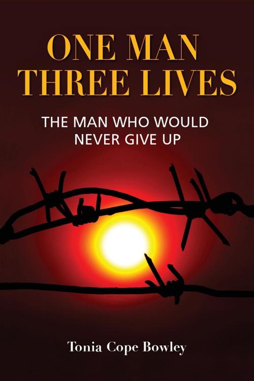 Cover of the book ONE MAN THREE LlIVES by Tonia Cope Bowley, Cosmos Press