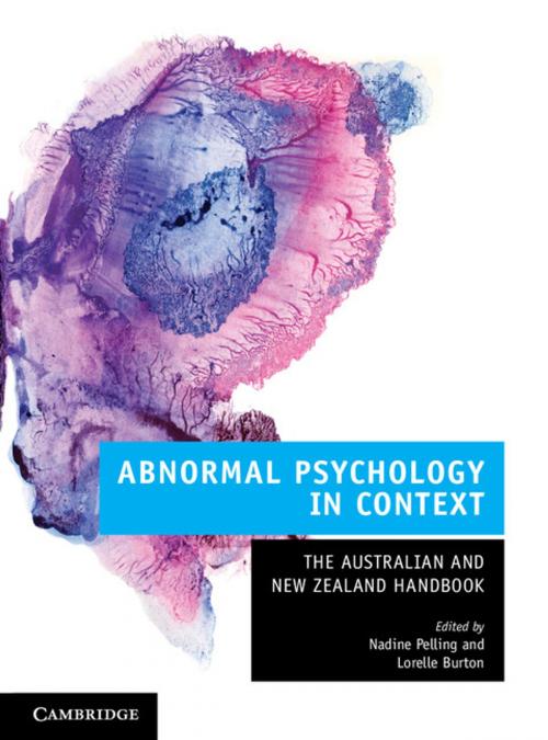 Cover of the book Abnormal Psychology in Context by Nadine Pelling, Lorelle Burton, Cambridge University Press