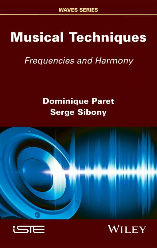 Cover of the book Musical Techniques by Dominique Paret, Serge Sibony, Wiley