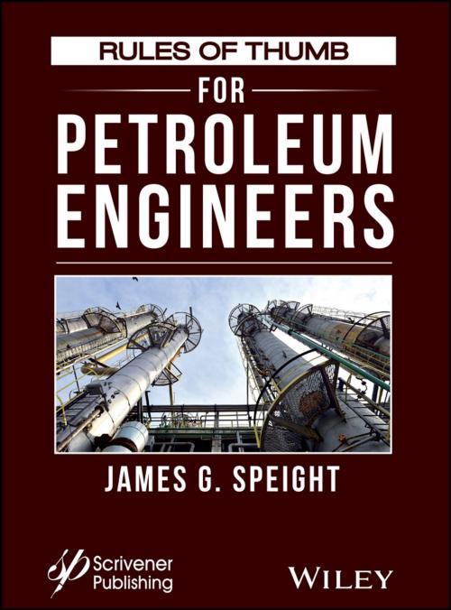 Cover of the book Rules of Thumb for Petroleum Engineers by James G. Speight, Wiley