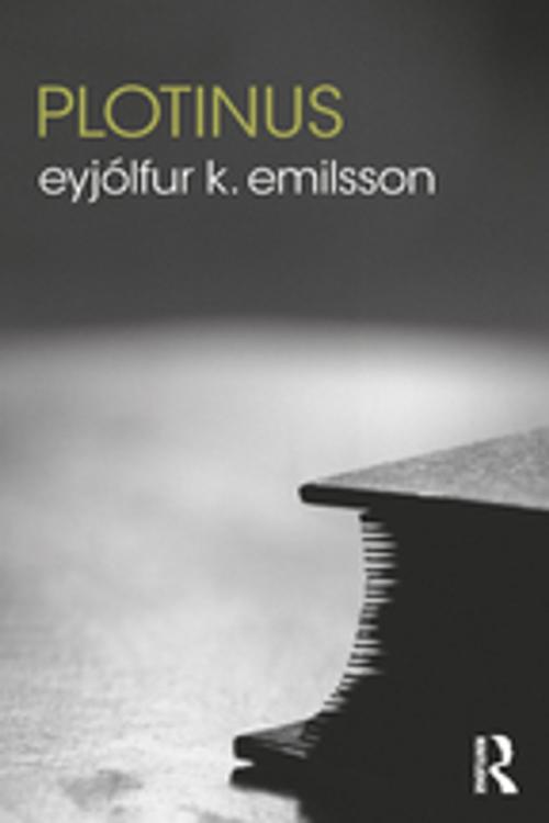Cover of the book Plotinus by Eyjólfur K. Emilsson, Taylor and Francis