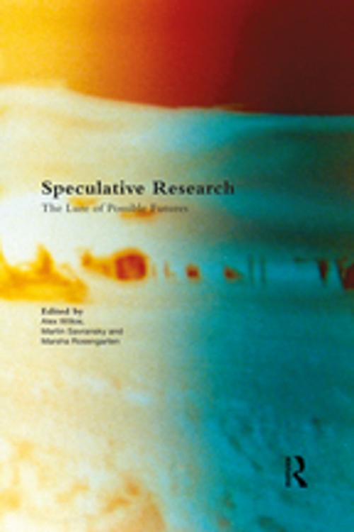Cover of the book Speculative Research by , Taylor and Francis