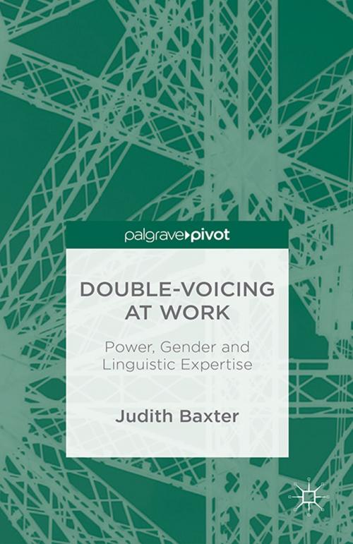 Cover of the book Double-voicing at Work by J. Baxter, Palgrave Macmillan UK