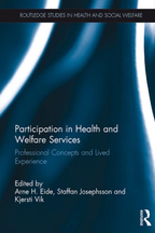 Cover of the book Participation in Health and Welfare Services by , Taylor and Francis