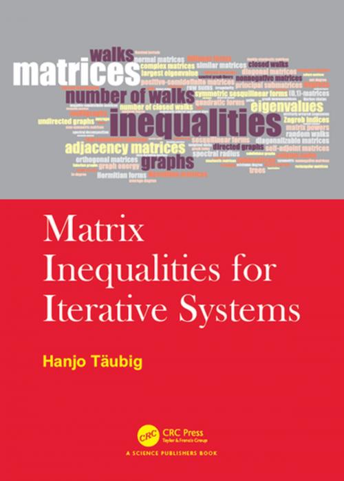 Cover of the book Matrix Inequalities for Iterative Systems by Hanjo Taubig, CRC Press