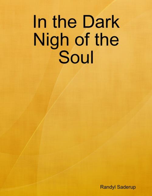 Cover of the book In the Dark Nigh of the Soul by Randyl Saderup, Lulu.com