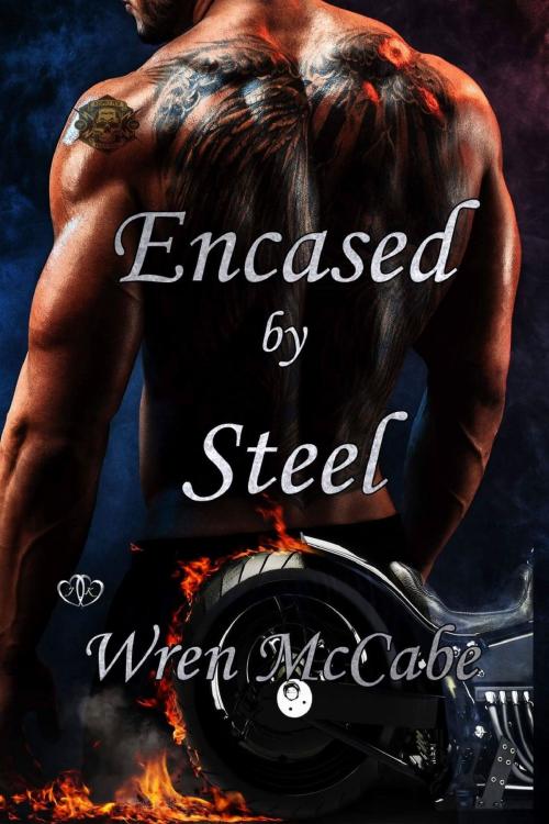 Cover of the book Encased by Steel by Wren McCabe, JK Publishing, Inc.