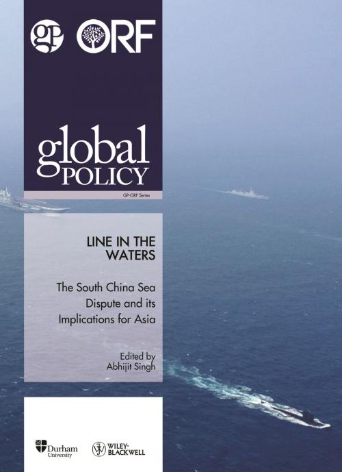 Cover of the book Line in the Waters: The South China Dispute and its Implications for Asia by Global Policy, Global Policy