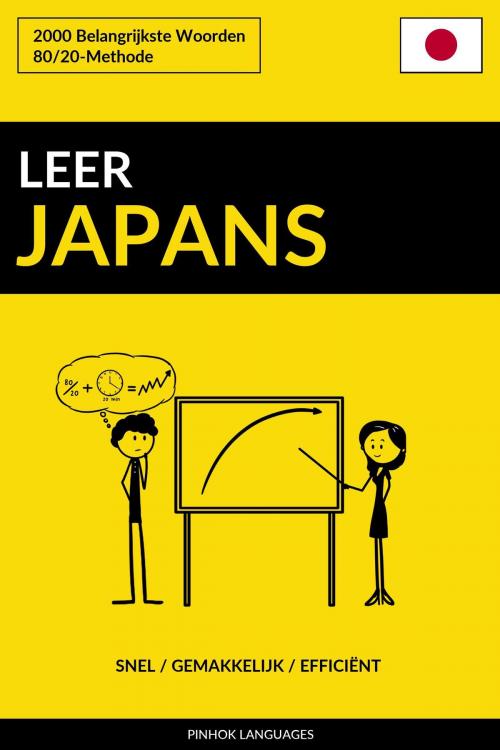 Cover of the book Leer Japans: Snel / Gemakkelijk / Efficiënt: 2000 Belangrijkste Woorden by Pinhok Languages, Pinhok Languages