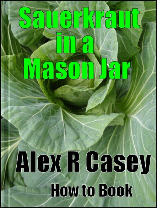 Cover of the book Sauerkraut In a Mason Jar by Alex R Casey, Alex R Casey