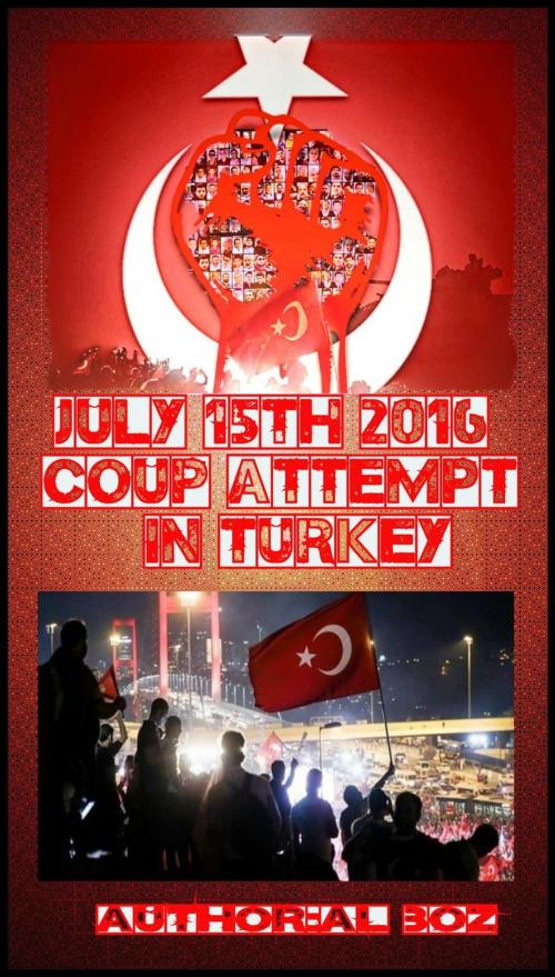 Cover of the book July 15th 2016 Coup attempt in Turkey by celal boz, celal boz