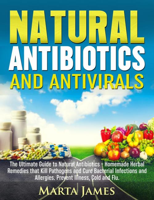 Cover of the book Natural Antibiotics and Antivirals: Homemade Herbal Remedies that Kill Pathogens and Cure Bacterial Infections and Allergies. Prevent Illness, Cold and Flu by Martha James, Amazing Publisher
