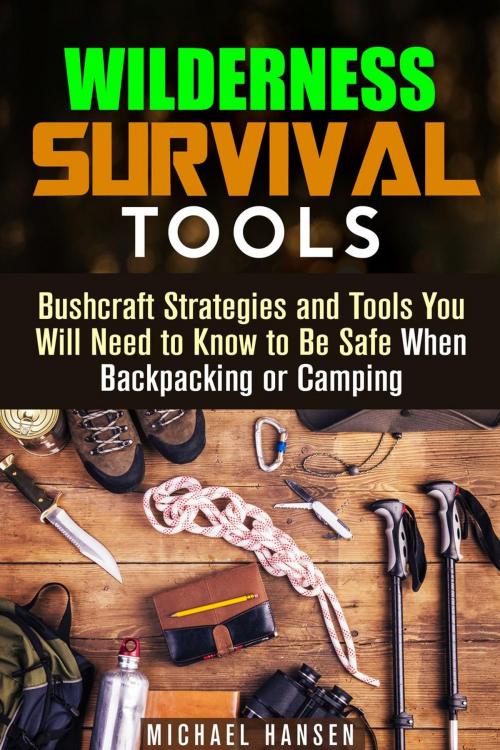 Cover of the book Wilderness Survival Tools: Bushcraft Strategies and Tools You Will Need to Know to Be Safe When Backpacking or Camping by Michael Hansen, Guava Books