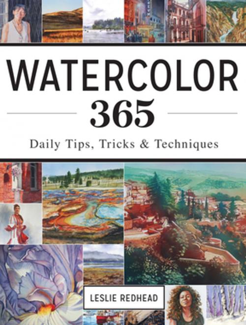 Cover of the book Watercolor 365 by Leslie Redhead, F+W Media