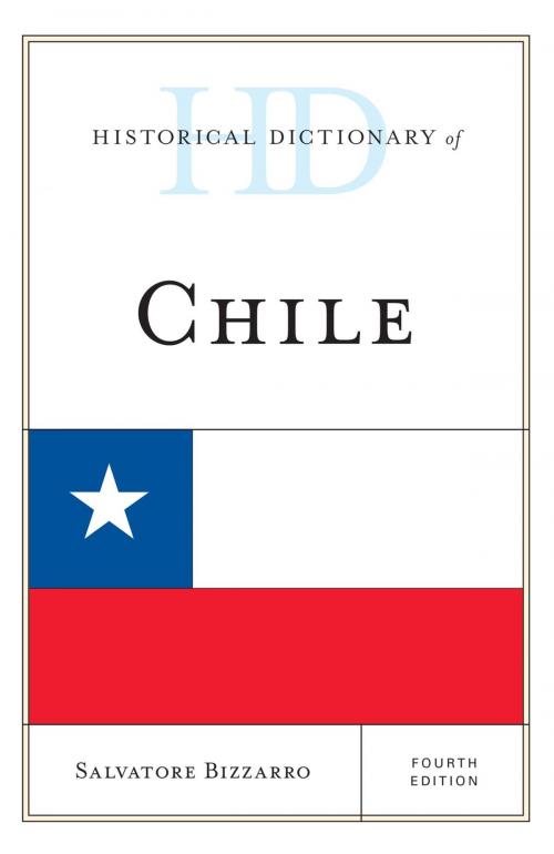 Cover of the book Historical Dictionary of Chile by Salvatore Bizzarro, Rowman & Littlefield Publishers