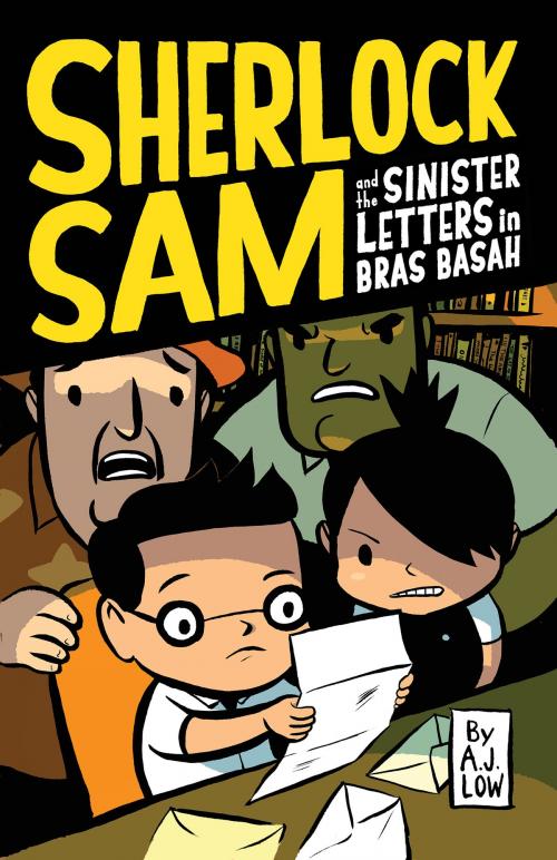 Cover of the book Sherlock Sam and the Sinister Letters in Bras Basah by A.J. Low, Andrews McMeel Publishing