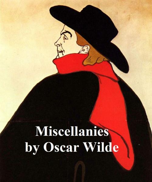Cover of the book Miscellanies, a collection of essays by Oscar Wilde, Seltzer Books