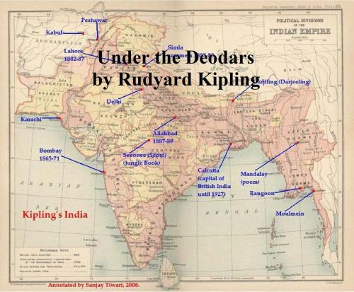 Cover of the book Under the Deodars by Rudyard Kipling, Seltzer Books