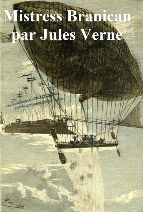 Cover of the book Mistress Branican, in the original French by Jules Verne, Seltzer Books