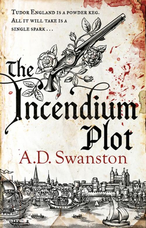 Cover of the book The Incendium Plot by A D Swanston, Transworld