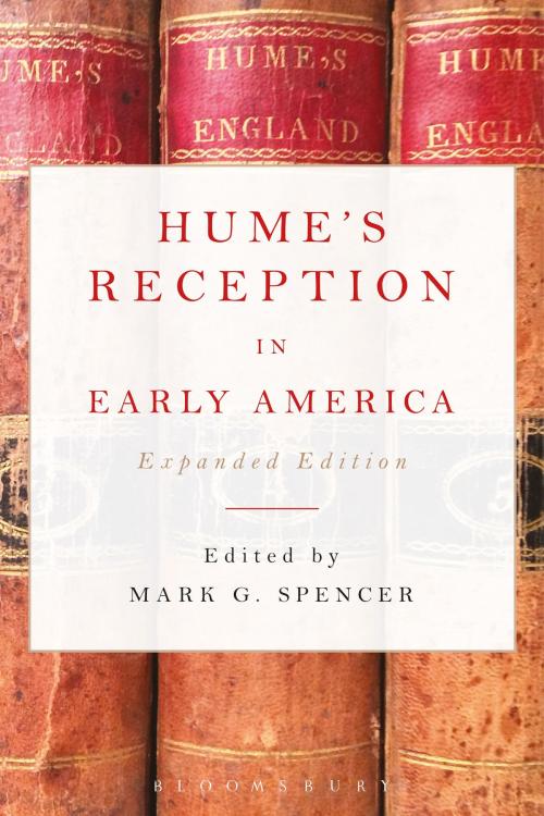 Cover of the book Hume’s Reception in Early America by , Bloomsbury Publishing