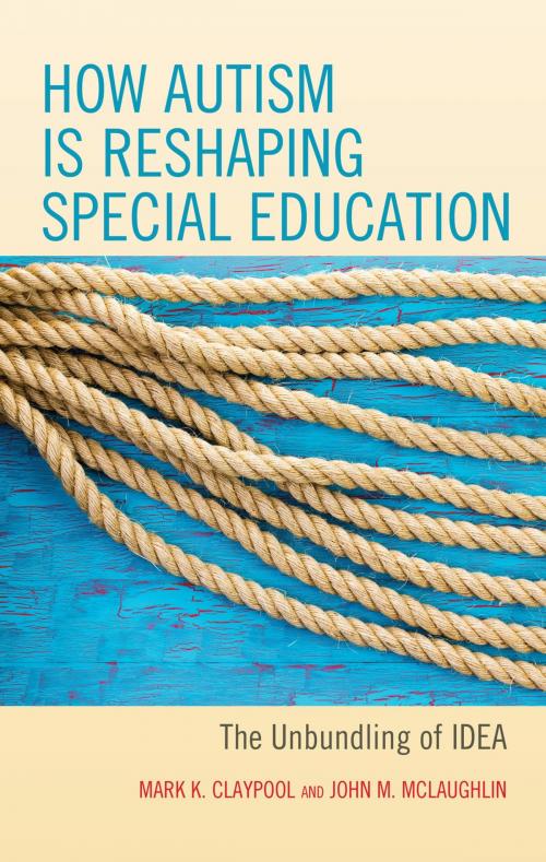 Cover of the book How Autism is Reshaping Special Education by Mark K. Claypool, John M. McLaughlin, Ph.D., founder, The Education Industry Report, Rowman & Littlefield Publishers