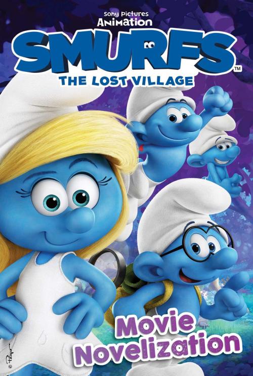 Cover of the book Smurfs The Lost Village Movie Novelization by Stacia Deutsch, Simon Spotlight