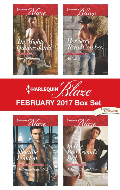 Cover of the book Harlequin Blaze February 2017 Box Set by Kate Hoffmann, Stefanie London, Ali Olson, J. Margot Critch, Harlequin