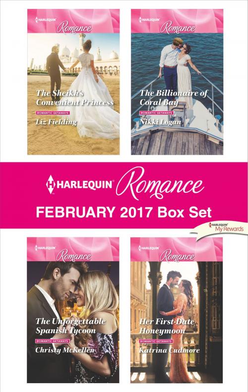 Cover of the book Harlequin Romance February 2017 Box Set by Liz Fielding, Christy McKellen, Nikki Logan, Katrina Cudmore, Harlequin