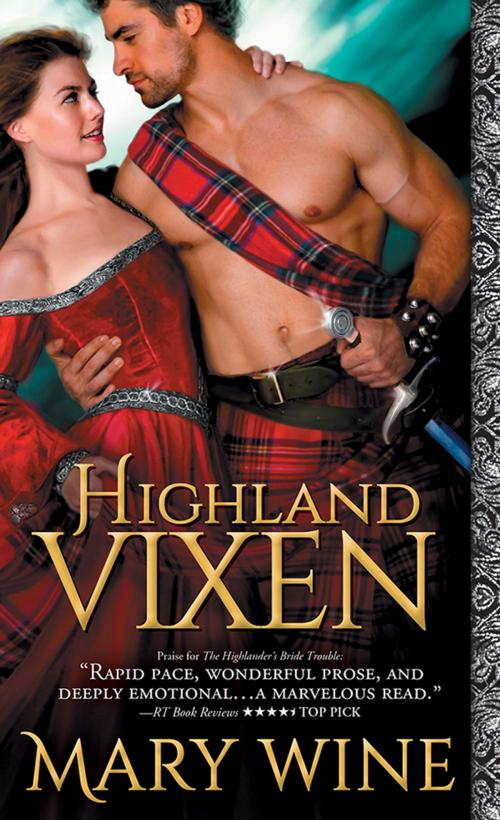 Cover of the book Highland Vixen by Mary Wine, Sourcebooks